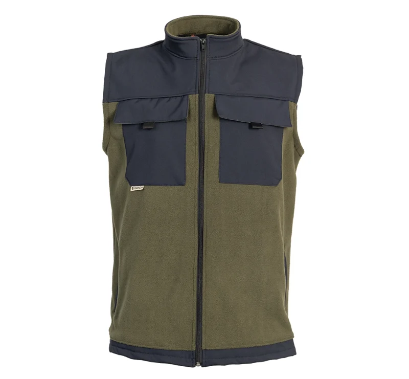 Radni prsluk od Fleeca sa Softshell detaljima - Image 2