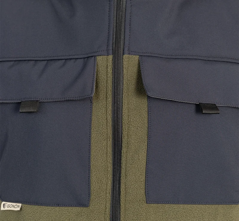 Radni prsluk od Fleeca sa Softshell detaljima - Image 4